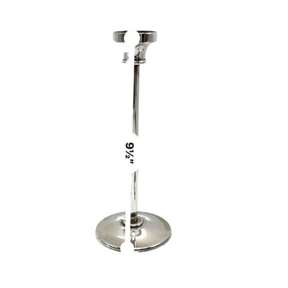 Godinger Silver Plate Candle Holder Set With Tray - Picture 8 of 10